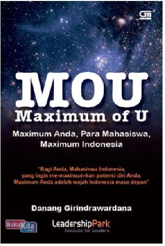 Cover Buku Maximum of U