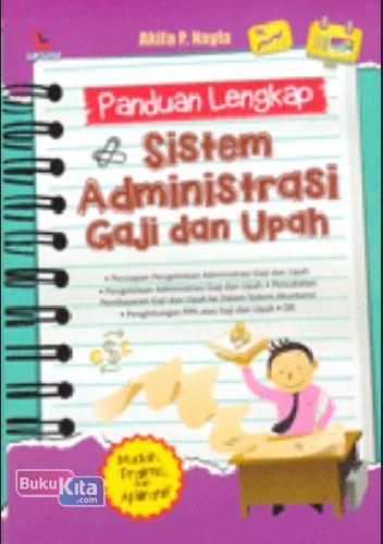 Cover Buku Panduan Lengkap Sistem Administrasi Gaji & Upah