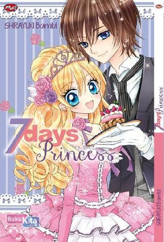 Cover Buku 7 Days Princess