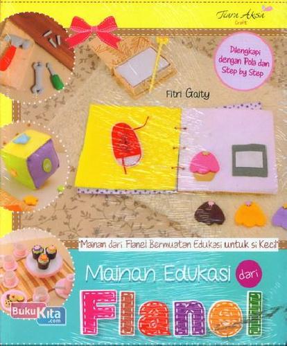 Cover Buku Mainan Edukasi Flanel
