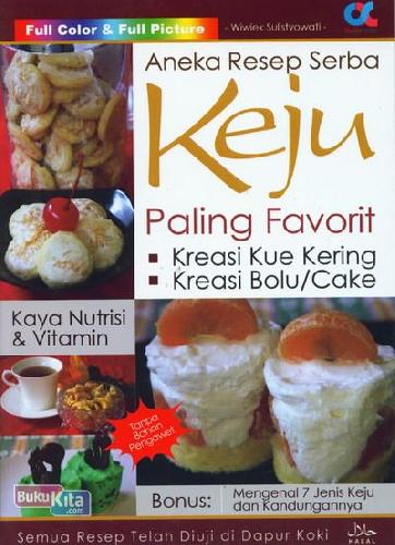 Cover Buku Aneka Resep Serba Keju Paling Favorit (Full Color+Full Picture) Food Lovers