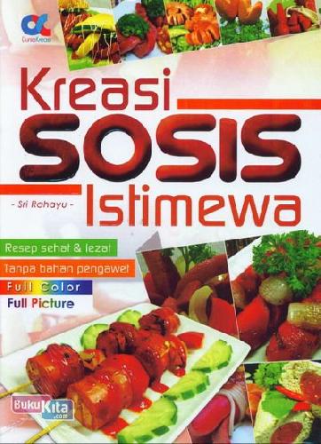 Cover Buku Kreasi Sosis Istimewa (Full Color+Full Picture)