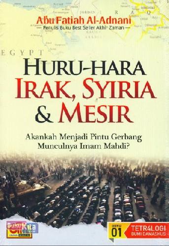 Cover Buku Huru-Hara Irak, Syiria dan Mesir