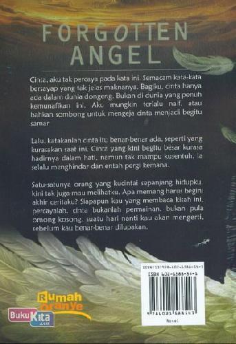 Cover Belakang Buku Forgotten Angel