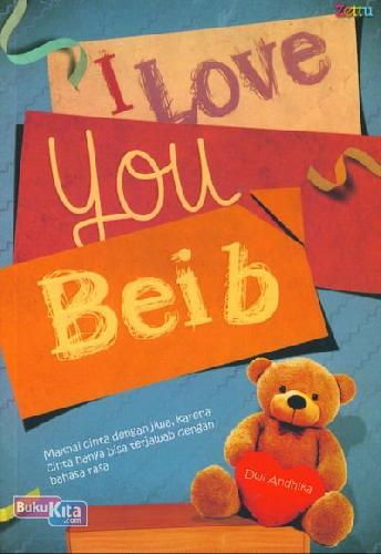 Cover Buku I Love You Beib