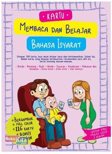 Cover Buku Kartu Membaca & Belajar Bahasa Isyarat