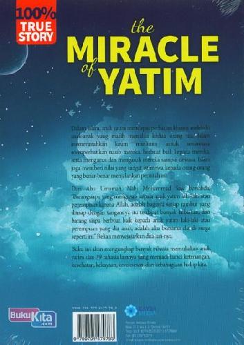 Cover Belakang Buku The Miracle of Yatim