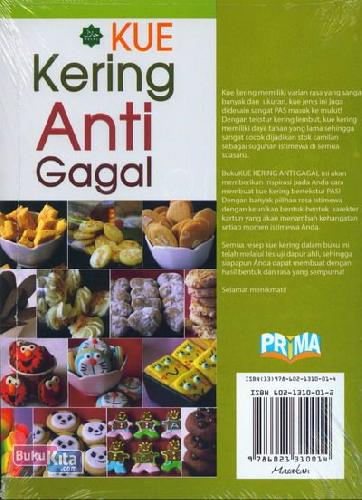 Cover Belakang Buku Kue Kering Anti Gagal (Full Color)