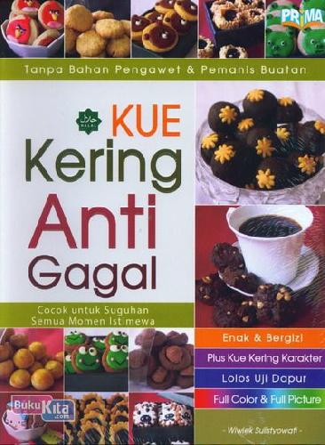 Cover Buku Kue Kering Anti Gagal (Full Color)