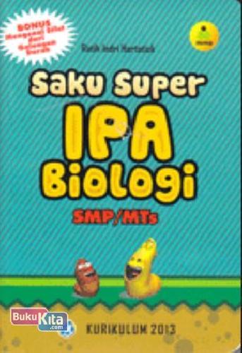 Cover Buku Saku Super IPA-Biologi SMP/MTs