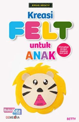 Cover Buku Kreasi Felt untuk Anak