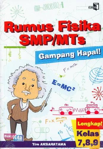 Cover Buku Rumus Fisika SMP/MTs Gampang Hapal