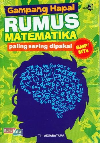 Cover Buku Gampang Hapal Rumus Matematika Paling Sering dipakai SMP/MTs