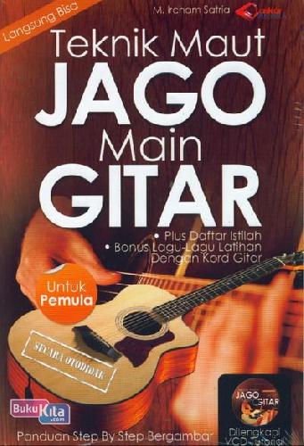 Cover Buku Teknik Maut Jago Main Gitar Untuk Pemula