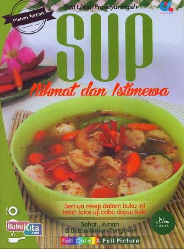 Cover Buku Sup Nikmat dan Istimewa (Full Color+Full Picture)
