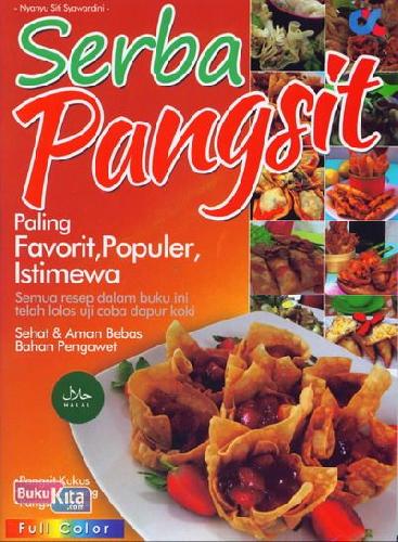 Cover Buku Serba Pangsit Paling Favorit, Populer, Istimewa