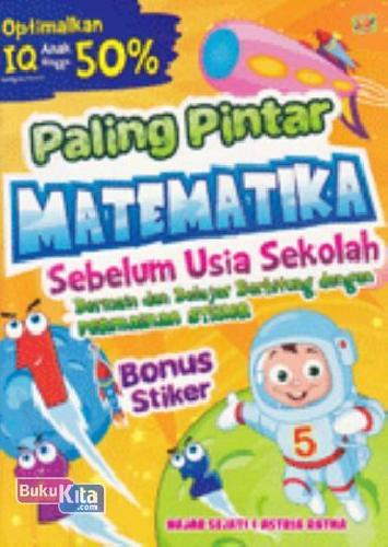 Cover Buku Paling Pintar Matematika Sebelum Usia Sekolah