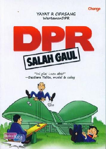 Cover Buku DPR Salah Gaul