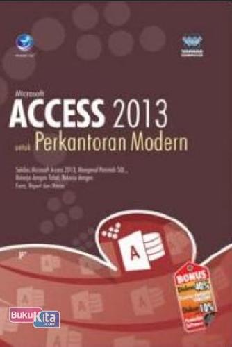 Cover Buku Microsoft Access 2013 Untuk Perkantoran Modern