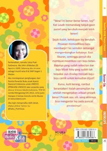 Cover Belakang Buku Pcpk: Desainer Cilik