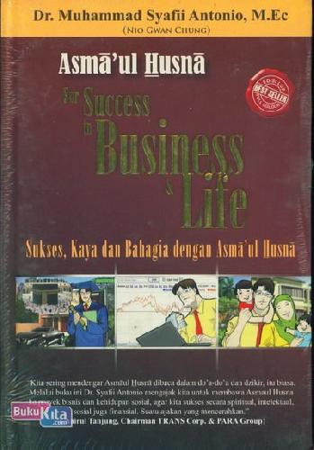 Cover Buku Asmaul Husna For Success in Business & Life