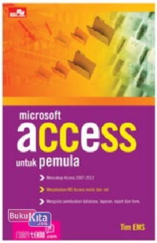 Cover Buku Microsoft Access untuk Pemula