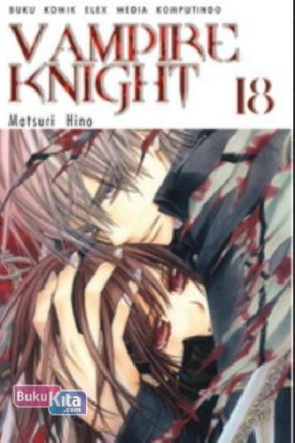 Cover Buku Vampire Knight 18