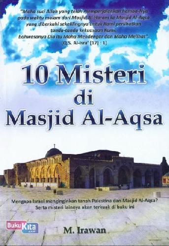Cover Buku 10 Misteri di Masjid Al-Aqsa