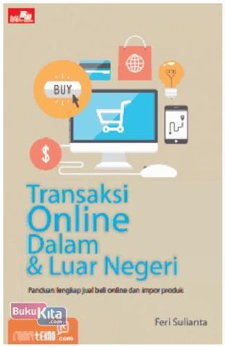Cover Buku Transaksi Online Dalam & Luar Negeri
