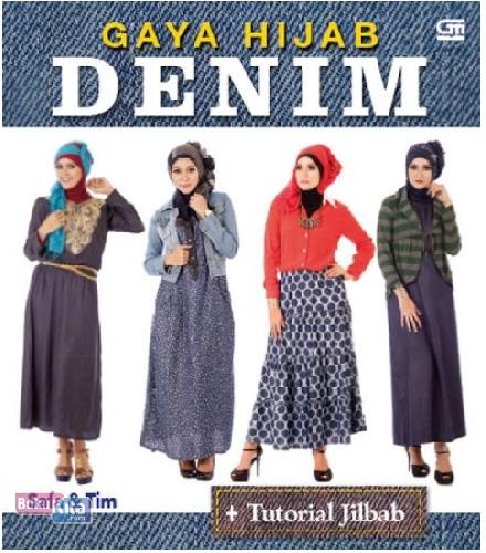 Cover Buku Gaya Hijab Denim