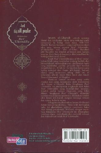 Cover Belakang Buku Mukhtashar Ihya Ulumiddin