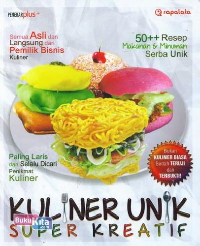 Cover Buku Kuliner Unik Super Kreatif