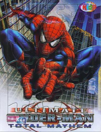 Cover Buku Puzle Sedang Ultimate Spiderman