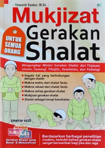 Cover Buku Mukjizat Gerakan Shalat Plus CD