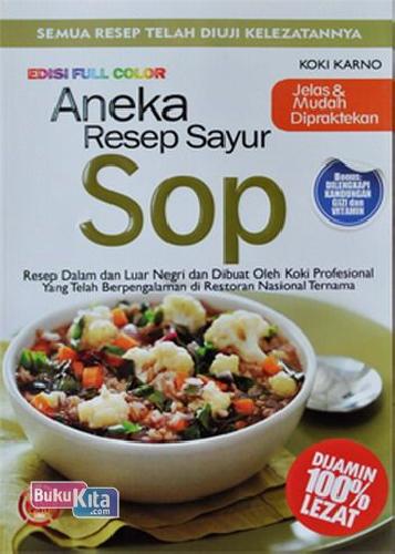 Cover Buku Aneka Resep Sayur Sop (Edisi Ful Color)