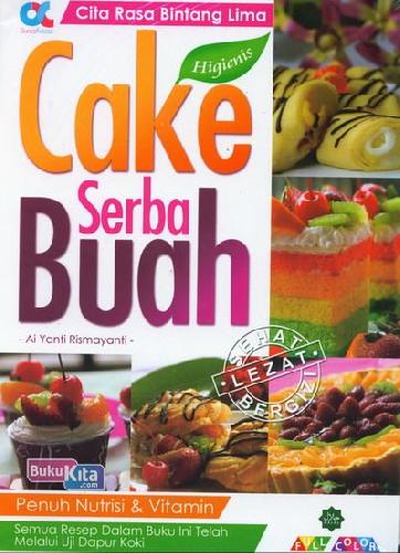 Cover Buku Cake Serba Buah