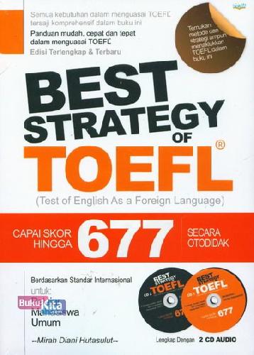 Cover Buku Best Strategy of TOEFL