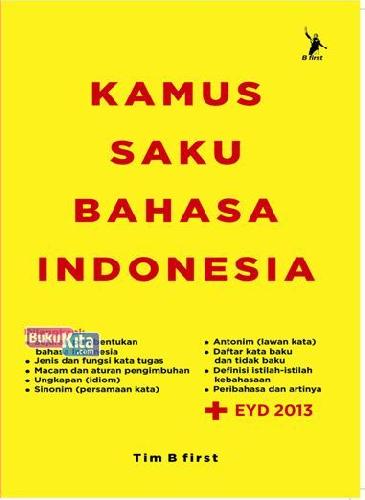 Cover Buku Kamus Saku Bahasa Indonesia (Edisi Baru)