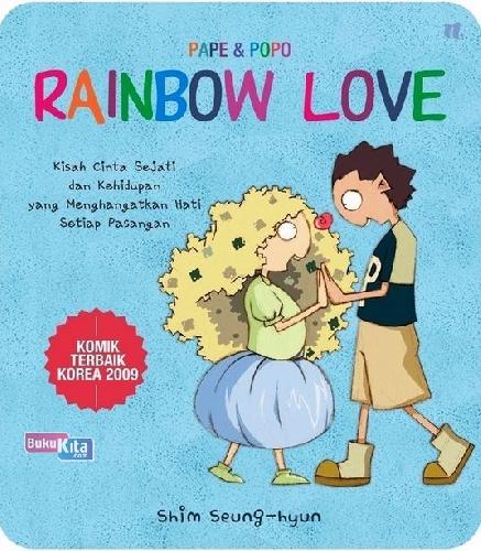 Cover Buku Pape & Popo Rainbow Love
