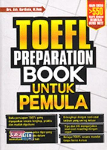 Cover Buku TOEFL Preparation Book untuk Pemula