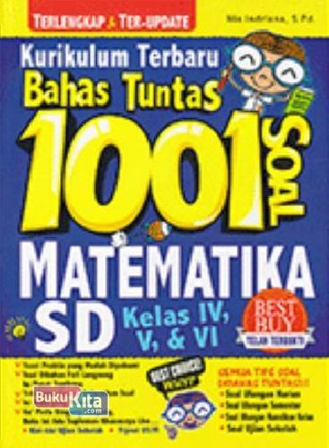 Cover Buku Kurikulum Terbaru Bahas Tuntas 1001 Soal Matematika SD