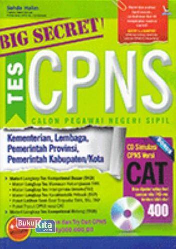 Cover Buku Big Secret Tes CPNS + CD