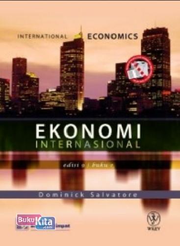 Cover Buku Ekonomi Internasional 1, E9