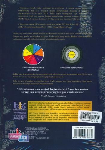 Cover Belakang Buku The Secret of Wealth Creation - Cara Mendapatkan Kekayaan Mulai Dari Nol