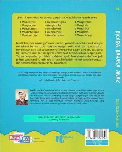 Cover Belakang Buku Bicara Bahasa Anak