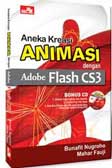 Cover Buku Aneka Kreasi Animasi dengan Adobe Flash CS3