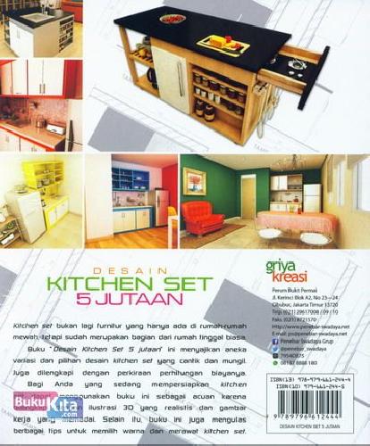 Cover Belakang Buku Desain Kitchen Set 5 Jutaan