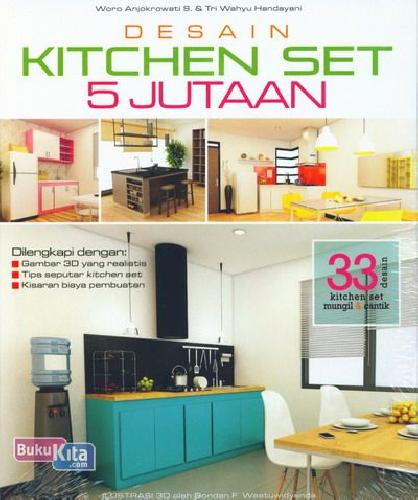 Cover Buku Desain Kitchen Set 5 Jutaan