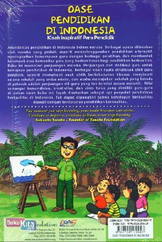 Cover Belakang Buku Oase Pendidikan Di Indonesia - Kisah Inspiratif Para Pendidik