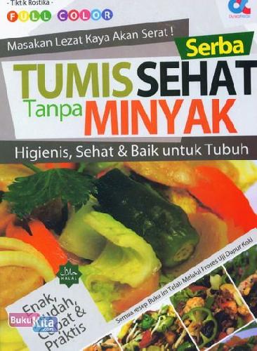 Cover Buku Serba Tumis Sehat Tanpa Minyak